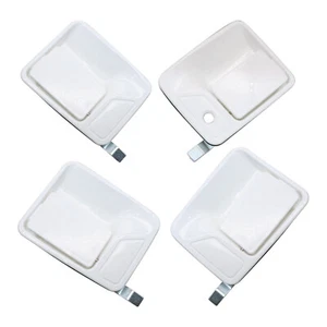 4pcs Front Rear Olympic White Door Handle For Ford Super Duty F250 F350 99-16 - Picture 1 of 11