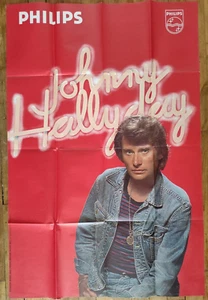 Affiche spectacle - PHILIPS - Johnny Halliday - Picture 1 of 1