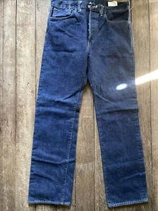 545 RRL Doble RL Vaqueros Para Hombre Pierna Recta Ribete Vaquero W213 Tela Talla 32 - Imagen 1 de 13