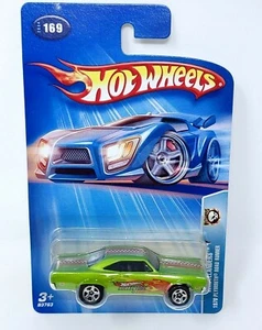 Hot Wheels #169 Wastelanders 2004 verde 1970 Plymouth Road Runner 1/64 nuevo - Imagen 1 de 3