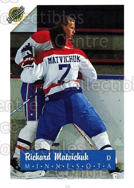 1991 Ultimate Draft #7 Richard Matvichuk - Image 1 of 1