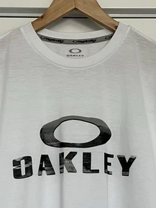 OAKLEY Sportswear T-Shirt, Soft White Premium Cotton Blend - Gr. 2XL XXL *SCHÖN* - Bild 1 von 5