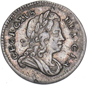 1721 Maundy Twopence - George I British Silver Coin - Very Nice - Picture 1 of 2