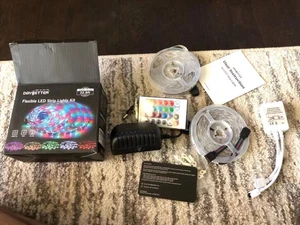 100Ft LED Strip Lights, Smart Light with App Remote Control, RGB LED Lights New - Picture 1 of 7