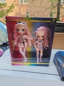 Rainbow High Double the Fun BELLA PARKER Reg & Jr. 2 Pack Fashion Dolls NEW - Picture 1 of 1