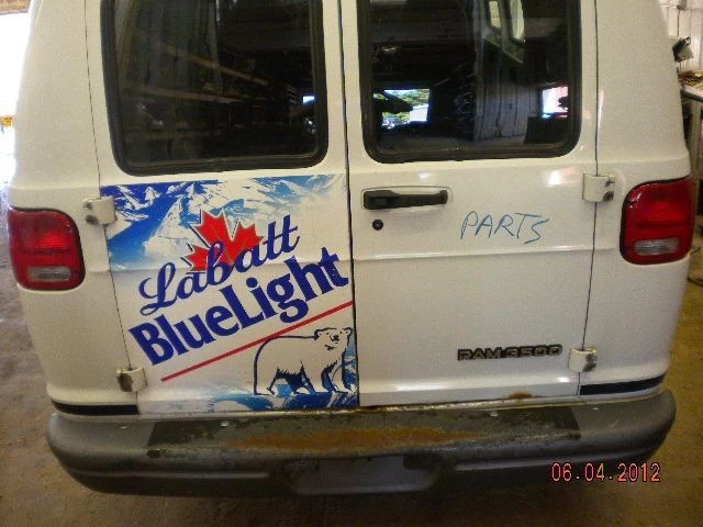 Espejo de cabeza única manual para puerta delantera del conductor para camioneta Dodge 1500 98-03 Foto 1 de 4