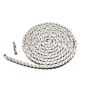 ANSI #40SS 08A Stainless Steel Roller Chain 10 Feet with 2 Master Links for C... - Picture 1 of 7