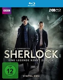Sherlock - Staffel 2 [Blu-ray] von McGuigan, Paul | DVD | Zustand sehr gut - Bild 1 von 2