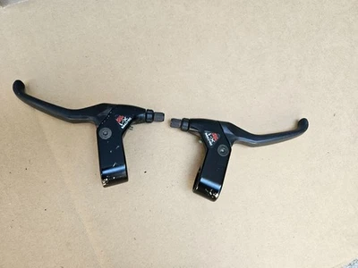Винтажные тормозные рычаги 90-х Dia Compe X-1 Short Stop для горного велосипеда X1 черные Япония - Изображение 1 из 4