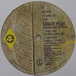 Urban High Featuring Dee Dee Wilde - Run Away - UK 12" Vinyl - 1989 - 4th & B... - Image 1 of 1