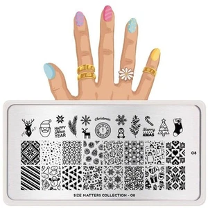MoYou-London Size Matters 08 ✦ Nail Stamping Plate - Picture 1 of 1
