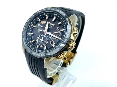 Reloj para hombre SEIKO ASTRON GPS radio onda solar caja dorada 8X53-0AC0-2 buen código Foto 1 de 4