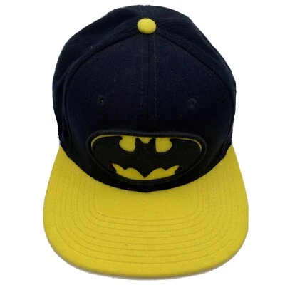 Бейсболка DC Comics Batman «Готэм-Сити» желтая и черная шерстяная кепка - Изображение 1 из 4