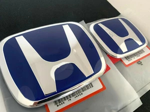 Genuine Style Front Rear Blue Badge Combo for Honda City 2014 ~ 2018 GM Model - Bild 1 von 8
