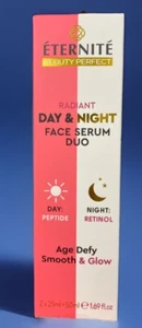 Eternite Beauty Perfect RADIANT Day & Night Face Serum DUO-Age Defy Smooth & Glo - Bild 1 von 4