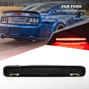 Smoked Lens 16- LED Third 3rd Brake Stop Tail Light For Ford Mustang 2005-2009 - Picture 1 of 10