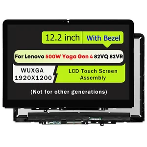 12.2" LCD Touch Screen Display Replacement for Lenovo 500w Yoga Gen 4 82VQ000TUS - Picture 1 of 5