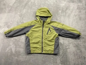 Columbia Jacket Boys Youth 4/5 Army Green Hooded Hunting Winter Coat Gorpcore - Picture 1 of 10