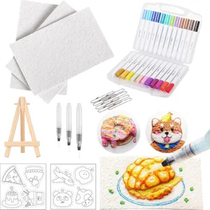 Magic Puffy Paint, 3D Drawing Magic Canvas Sponge, Puffy Popcorn Drawing Texture - Picture 1 of 9