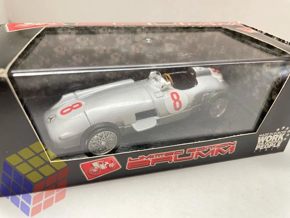 Coche F1 Mercedes W196 - Juan Manuel Fangio 1954 - (1/43) Fórmula 1, Brumm, F-1 - Imagen 1 de 2