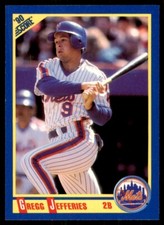 1990 Score Gregg Jefferies Baseball Cards #468