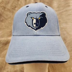 NBA Memphis Grizzlies NBA Elevation Adult Hook & Loop Adjustable Cap Light Blue - Picture 1 of 8