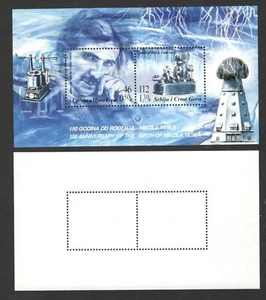 SERBIA Y MONTENEGRO - BLOQUE MNH - 150 ANIVERSARIO DEL NACIMIENTO DE NIKOLA TESLA -2006 - Imagen 1 de 3