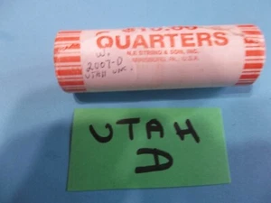 2007 Utah D State quarter roll bank rolled uncirculated - Picture 1 of 3