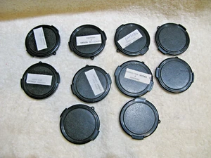10 only 52mm Generic clip in lens Caps ( See Pictures) - Picture 1 of 2