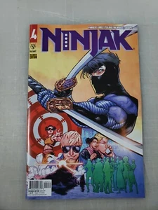 CUBIERTA VARIANTE C NINJAK #4 Valiant Comics - edición de pedido anticipado 2021 - Imagen 1 de 2