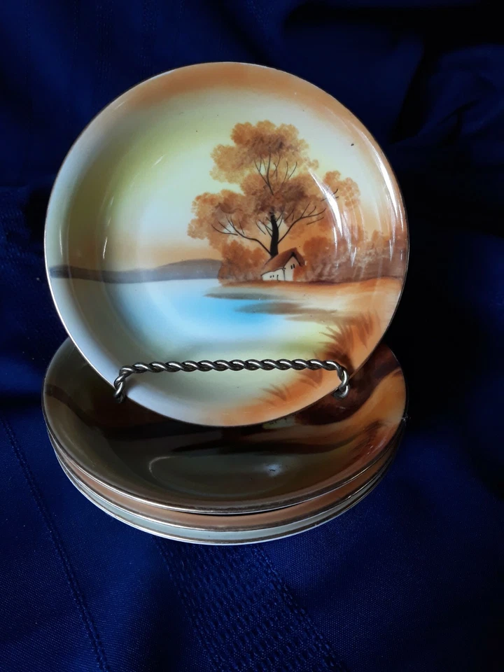 Noritake, TREE in the MEADOW  4 Fruit/Dessert Bowls - Image 1 of 2
