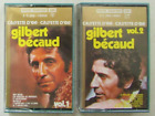 Lot 2 cassettes K7 audio Gilbert Bécaud Cassette d'Or Vol 1 & Vol 2 Pathé EMI