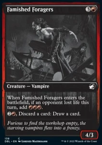 MTG Magic the Gathering Famished Foragers (138/633) Innistrad Double Feature LP - Picture 1 of 1