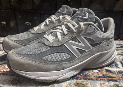 New Balance 990v6 Gris Gamuza Hecho en EE. UU. Zapatos Atléticos Informales Para Mujer Talla 9 D Foto 1 de 4