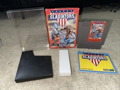 American Gladiators - Videogame Nintendo NES completo na caixa - Ótimo estado! - Imagem 1 de 4