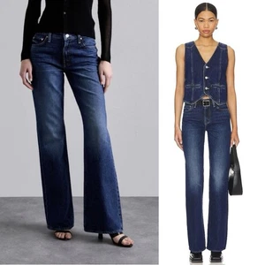 Mother The Bookie Bootcut-Jeans mit Absatz Did You Bring Me Anything 27 neu mit Etikett 108651396 - Bild 1 von 17