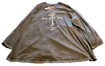 Camiseta manga larga para mujer A Christmas Story Fra-Gee-Lay Lane Bryant 26/28 nueva con etiquetas  Foto 1 de 4