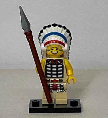 Lego Collectible Minifigure Series 3, Set # - 8803 Tribal Chief - Image 1 of 3