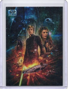 2024 Topps Chrome Star Wars The Destiny of a Jedi Mini Diamond Refractor - Picture 1 of 2