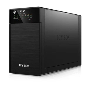 ICY BOX IB-RD3620SU3 2fach RAID System Gehäuse für 3,5" SATA HDD > USB 3.0 eSATA - Bild 1 von 5