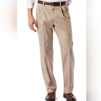 NWT Dockers Big & Tall Mens Classic Fit Easy Khaki Dress Pants 38 x 30 - Image 1 of 4