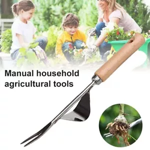 Hand Tool Garden Removal Stainless Steel Farmland Puller Manual Digging Lawn - Picture 1 of 13