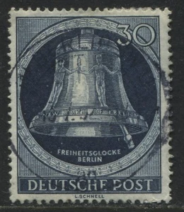 Germany 1951 Berlin Bell 30 pf used (JD) - Picture 1 of 1
