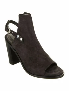 RAG & BONE 39 Wyatt Gray Suede Open Toe Sandals Booties 9 NIB - Picture 1 of 3