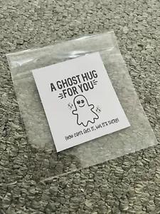 Ghost Token gift 🤗 little pocket hug gift, novelty Gift - Picture 1 of 2