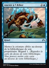 Mtg magic ori - (4x) anchor to the target/anchor at the target, French/vf