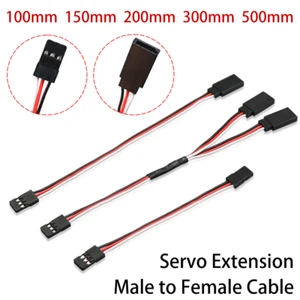 100 - 500mm Male to Female Servo Extension Lead Wire Cable For RC Futaba JR - Picture 1 of 8