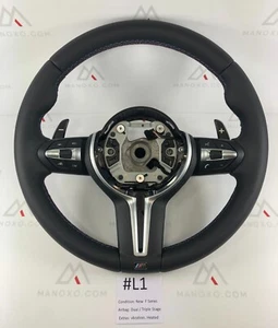 BMW F15 F16 F30 F35 M3 M4 Vibration Heated Steering Wheel 3 Colour M #L1 - Picture 1 of 9
