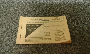 New Motor Fuel Ration Book 1501-2200 14-19 H.P NH 1513445 - Picture 1 of 12