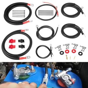 Battery Cables Wire kit Fit for D odge RAM Truck Gen 3 2003-2007 5.9L 24 Valve - Picture 1 of 9